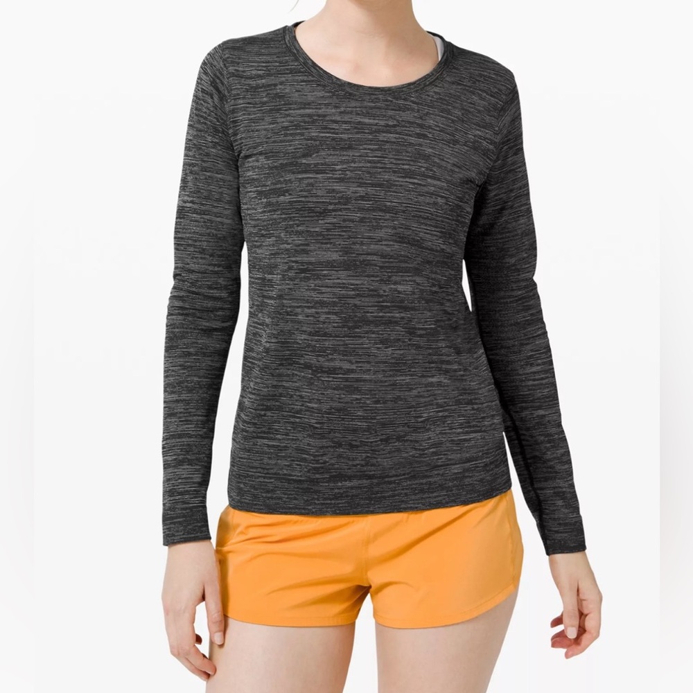 Lululemon athletica Swiftly Breathe long sleeve shirt size 10 EUC